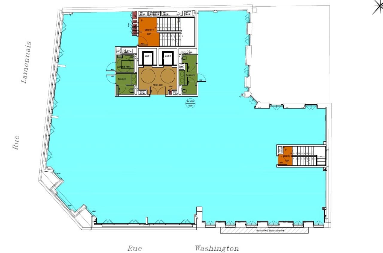 Bureau Paris 3633m² Location bureau Paris OLBUR2314520 8